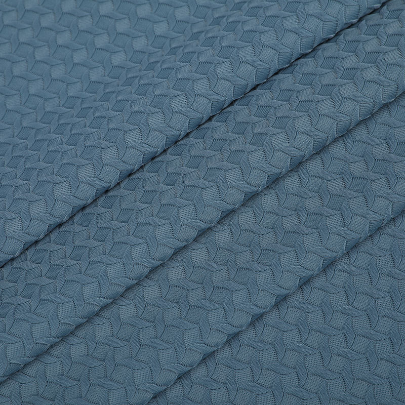 Apj1020 Warp mico de malha de amônia Jacquard Fabric