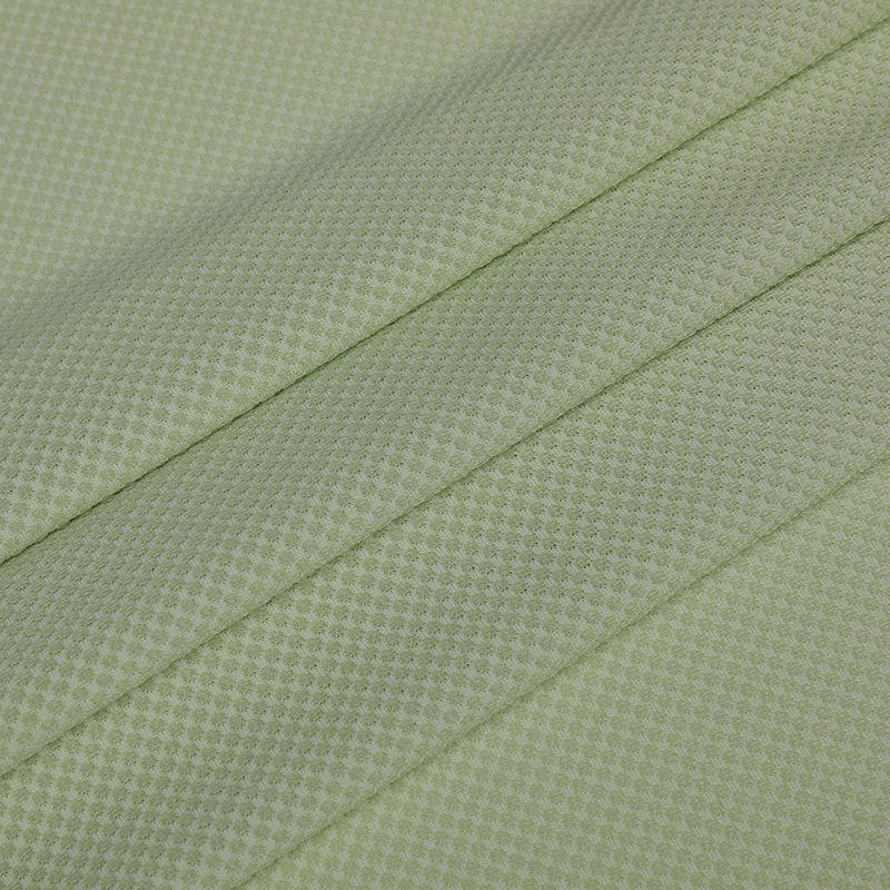 Apj1087 Warp malha de tecido Jacquard para roupas casuais